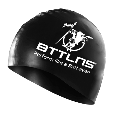 BTTLNS Silicone Badekappe schwarz Absorber 2.0