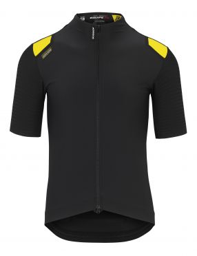 Assos Equipe RS Spring fall Aero Kurzarm Radtrikot Schwarz Herren