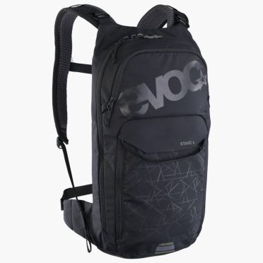 Evoc Stage 6L + 2L Trinkblase Rucksack Schwarz 