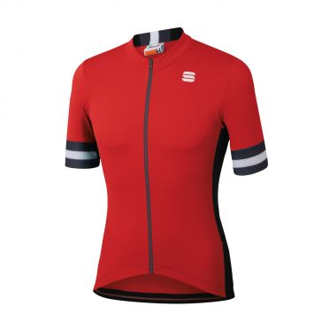Sportful Kite Radtrikot Kurzarm Rot Herren