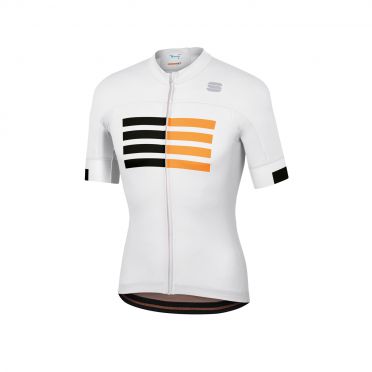 Sportful Wire Radtrikot Kurzarm Weiß Herren