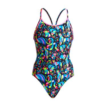 Funkita Night Life Diamond Back Badeanzug Mädchen