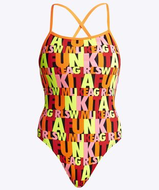 Funkita Swim Girl Swim Strapped In Badeanzug Damen