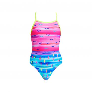 Funkita Regatta royale Tie Me Tight Badeanzug Mädchen