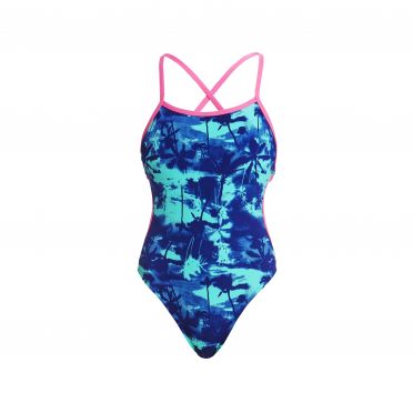 Funkita Hawaiian skies Cut Away Badeanzug Damen