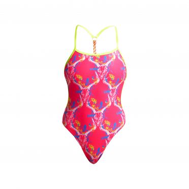 Funkita Sweet skulls Twisted Badeanzug Damen