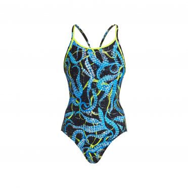 Funkita Sucker punch Eco Diamond Back Badeanzug Damen