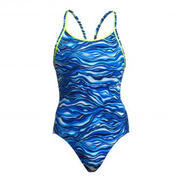 Funkita Tiger Town diamond back Badeanzug Damen Kopie