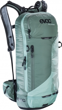 Evoc FR Lite race 10L Protektor Rucksack Olive/Light petrol
