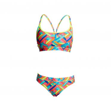 Funkita Panel pop Sports Bikini Set Damen