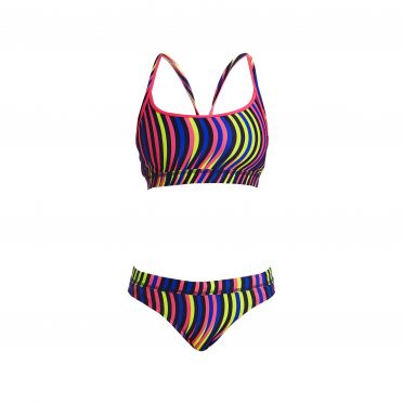 Funkita Squiggle piggle Sports Bikini Set Damen