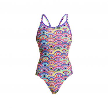Funkita Eye candy Diamond Back Badeanzug Damen