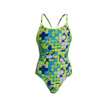 Funkita Glow rider Diamond Back Badeanzug Damen