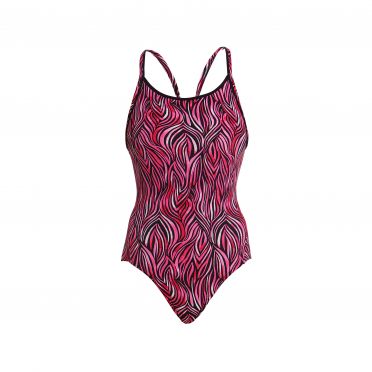 Funkita Safari sunset Diamond Back Badeanzug Damen