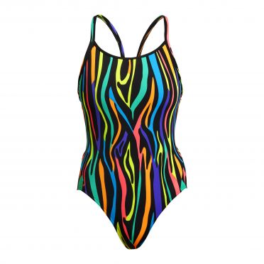 Funkita Tiger Town diamond back Badeanzug Damen