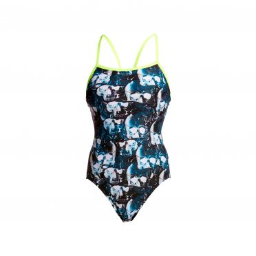 Funkita Bone Head Single Strap Badeanzug Damen