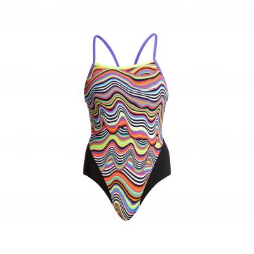 Funkita Dripping Single Strap Badeanzug Damen