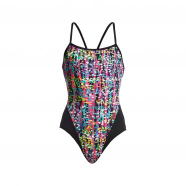 Funkita Flickering forest Single Strap Badeanzug Damen