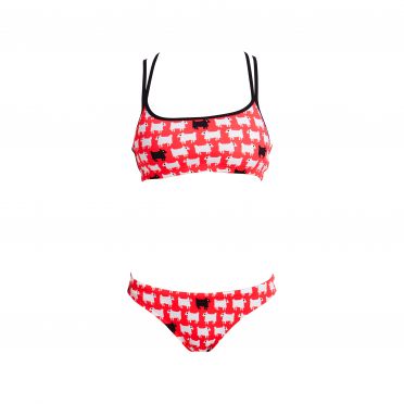 Funkita Black sheep Criss cross sports Bikini Set Damen