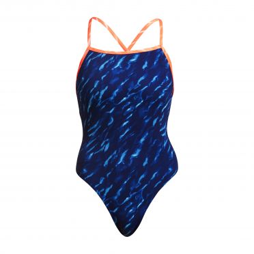 Funkita Blue Mist Strapped In Badeanzug Damen