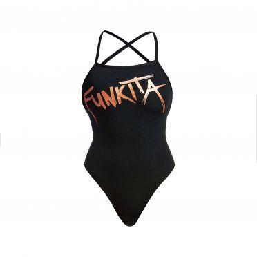 Funkita Bronzed Strapped In Badeanzug Damen