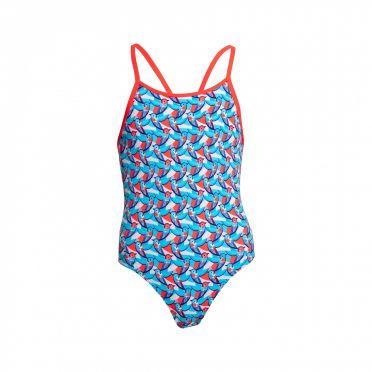 Funkita Swallowed Up Single Strap Badeanzug JR