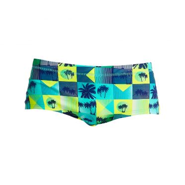 Funky Trunks Pop Tropo business Plain front trunk Badehose Herren