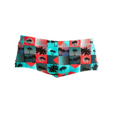 Funky Trunks Sunset Strip Plain Front Trunk Badehose Herren