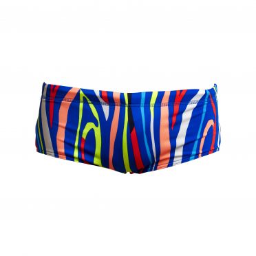 Funky Trunks Raw Hide plain front Trunk Badehose Herren