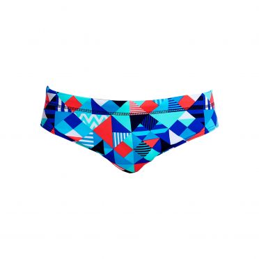 Funky Trunks Check republic Classic brief Badehose Herren