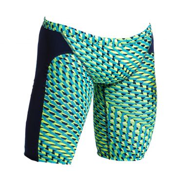 Funky Trunks Green gator Training jammer Badehose Herren