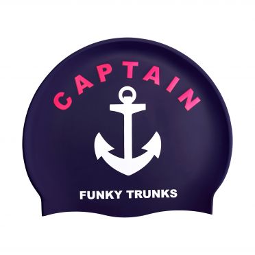 Funky Trunks Silikon Badekappe Captain Funky