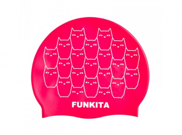 Funky Trunks Silikon Badekappe Funkita Kitten Kluster 