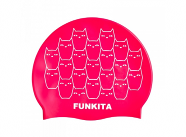 Funky Trunks Silikon Badekappe Funkita Kitten Kluster