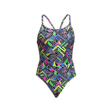 Funkita Bits Of Peace Diamond Back Badeanzug Damen 