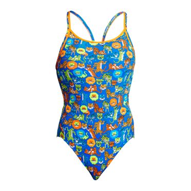 Funkita Big Cat Bash diamond back Badeanzug Damen
