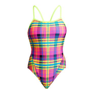 Funkita Happy Highlander Single Strap Badeanzug Damen