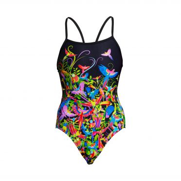 Funkita Macaw Magic Single Strap Badeanzug Damen