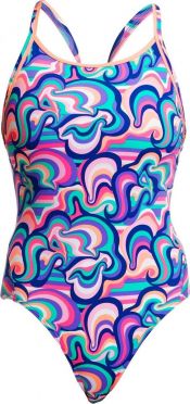 Funkita Ice Cream Queen eco diamond back Badeanzug Damen