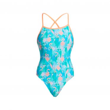 Funkita Pastel Paradise Diamond Back Badeanzug Damen