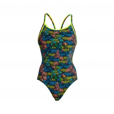 Funkita Colour Run Eco Diamond Back Badeanzug Damen