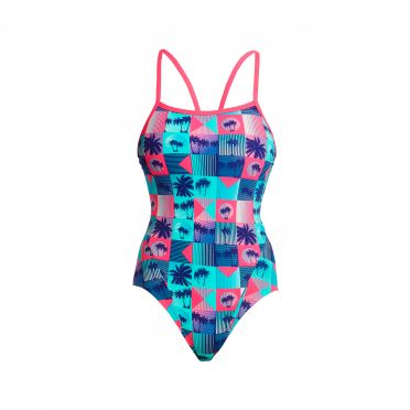 Funkita Club Tropicana Single Strap Badeanzug Damen