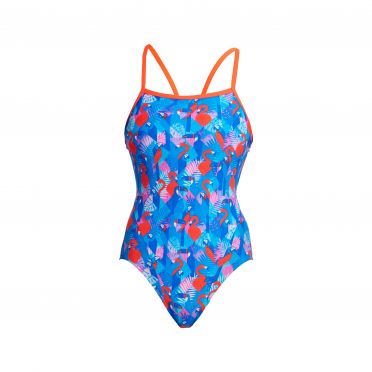 Funkita Flaming Vegas Single Strap Badeanzug Damen
