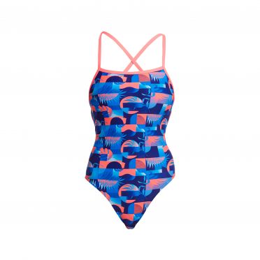 Funkita Lava Lights Strapped In Badeanzug Damen
