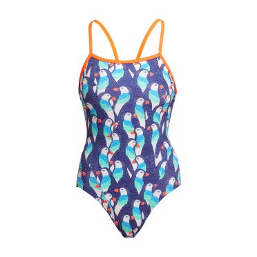 Funkita Pengoo Parade Single Strap Badeanzug Damen