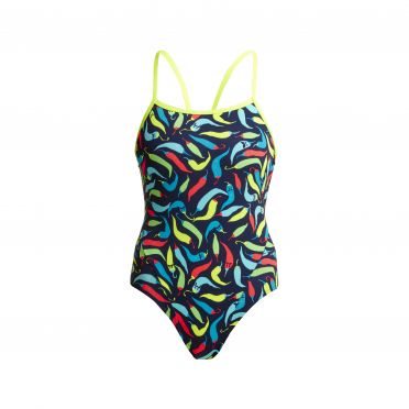 Funkita Chilli Boss Single Strap Badeanzug Damen