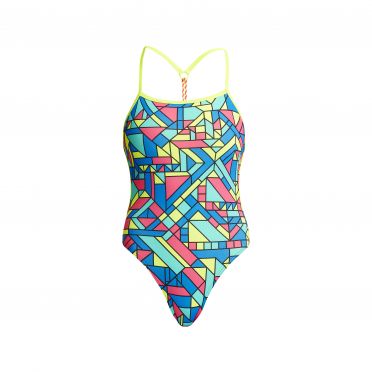 Funkita Gettin Jiggy Twisted Badeanzug Damen