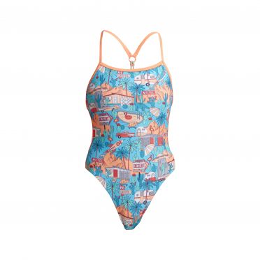 Funkita Road Tripper Twisted Badeanzug Damen