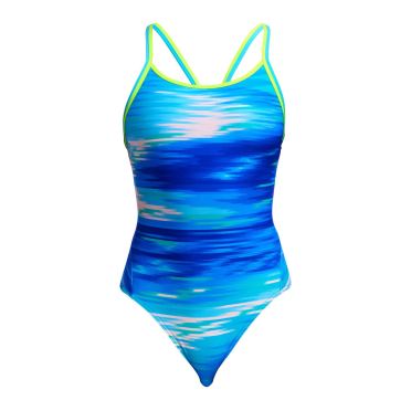 Funkita Sea Breeze Diamant Rücken Badeanzug Damen 