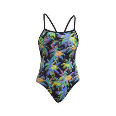 Funkita Paradise Please Single Strap Badeanzug Damen 